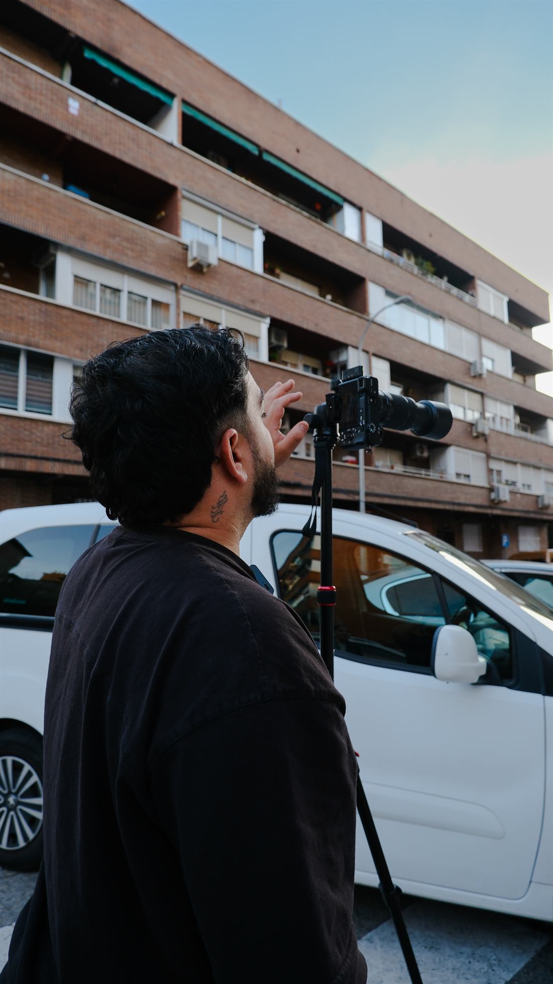 Grabación de vídeo en la calle para un negocio de Torrejón de Ardoz